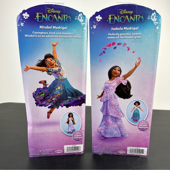 Encanto Mirabel & Isabela Madrigal 11 inch Dolls *Lot Of 2* Disney Toy - Picture 6 of 15
